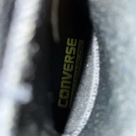 Black/ Black; Converse, High-Top Men's Sneakers; Chuck Taylor 11.5 - Picture 7 of 10